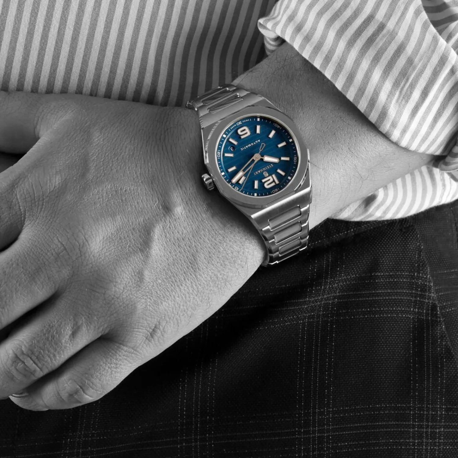 Steinhart Watches Premium Lijn^Architect Blauw