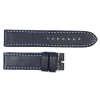 Steinhart Watches Bandjes 22 Mm^Band Donkerblauw Contrast Stiksel Maat M