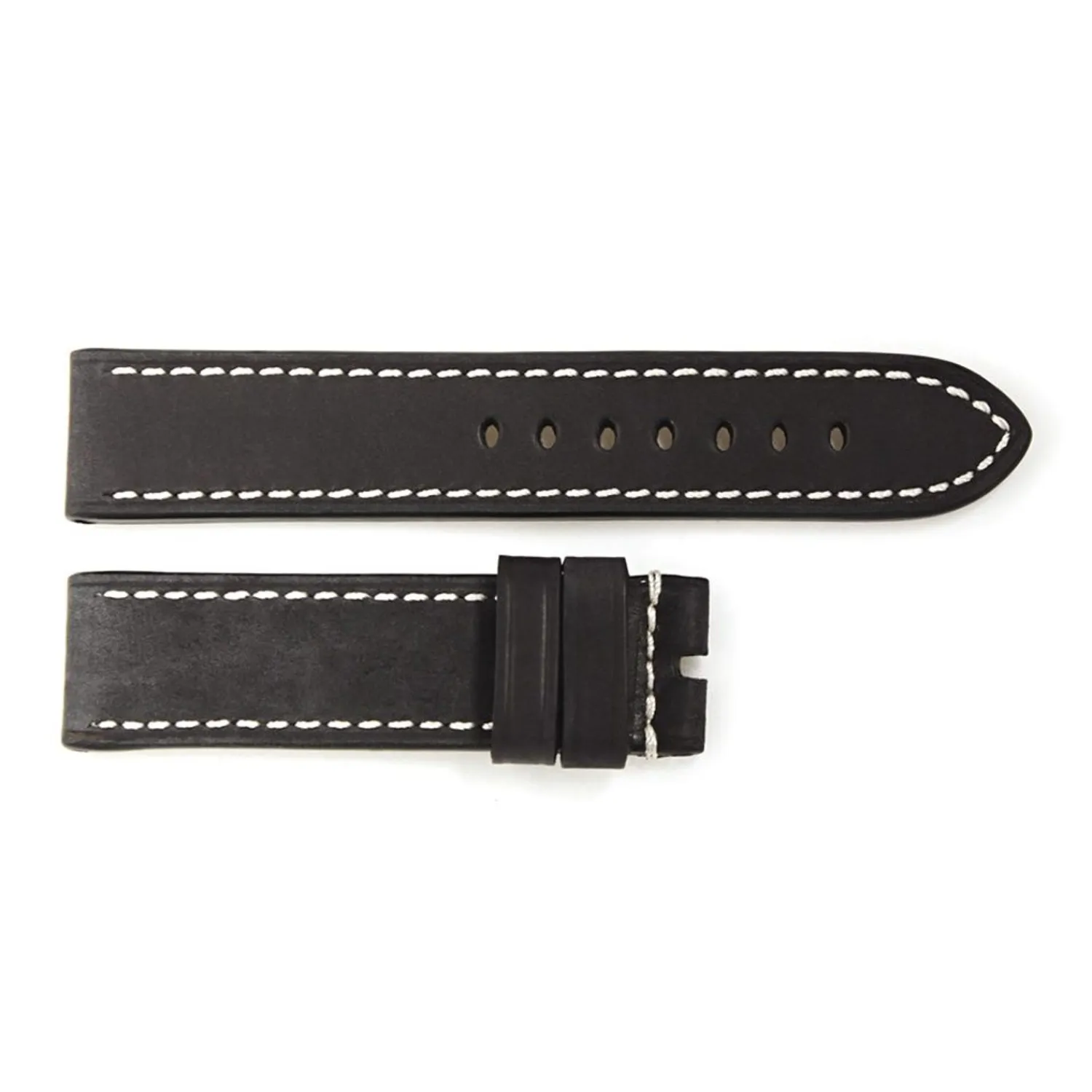 Steinhart Watches Bandjes 22 Mm^Band Zwart Zonder Klinknagels, Maat M