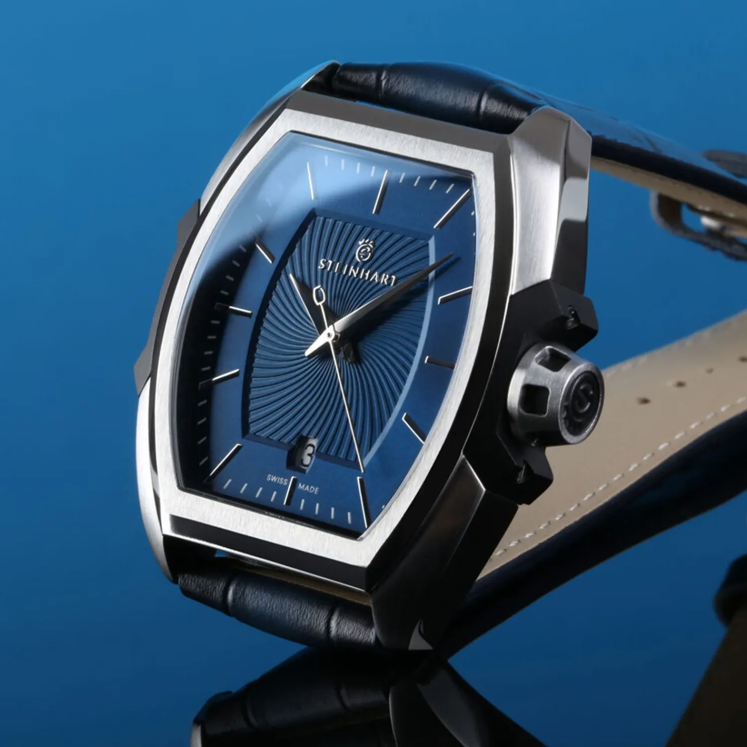 Steinhart Watches Premium Lijn^Barrique Classique Blauw