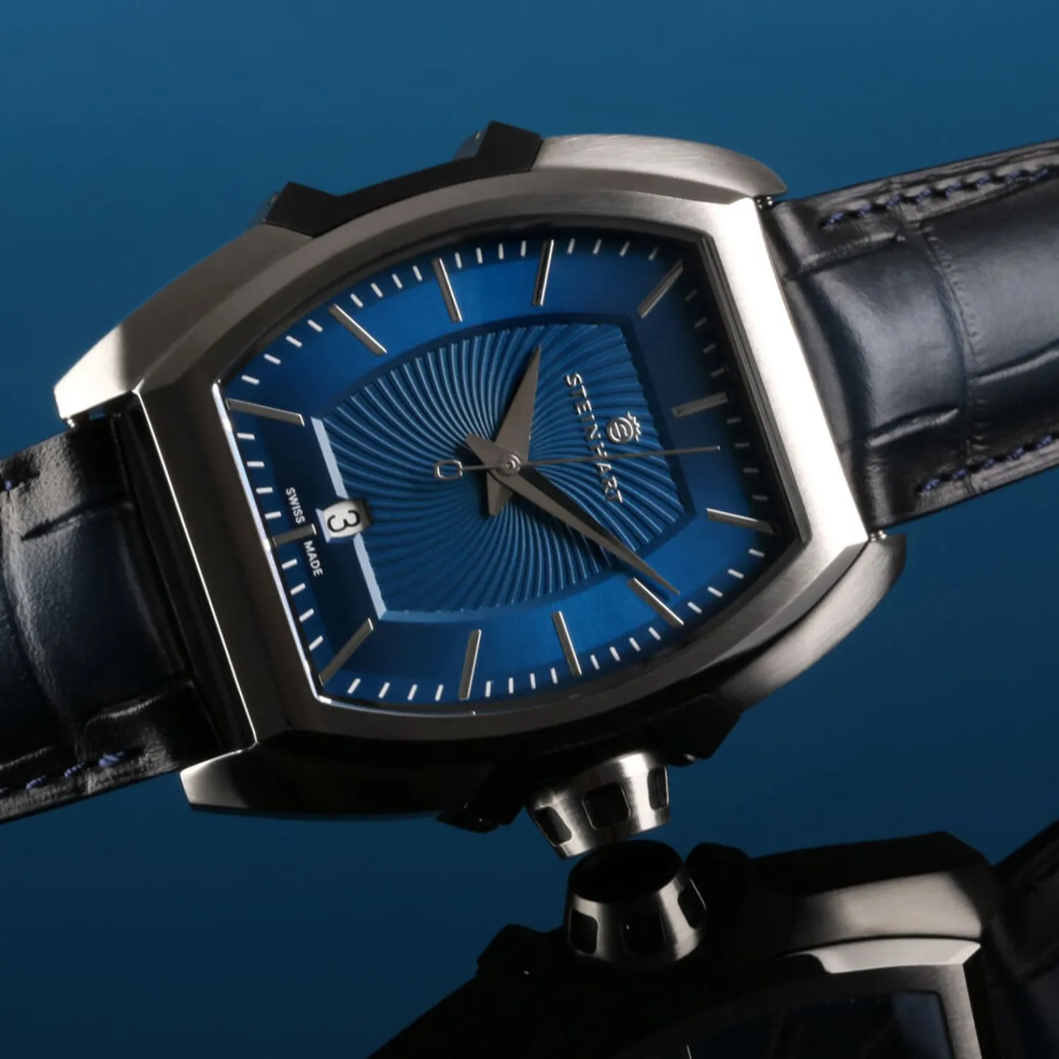 Steinhart Watches Premium Lijn^Barrique Classique Blauw
