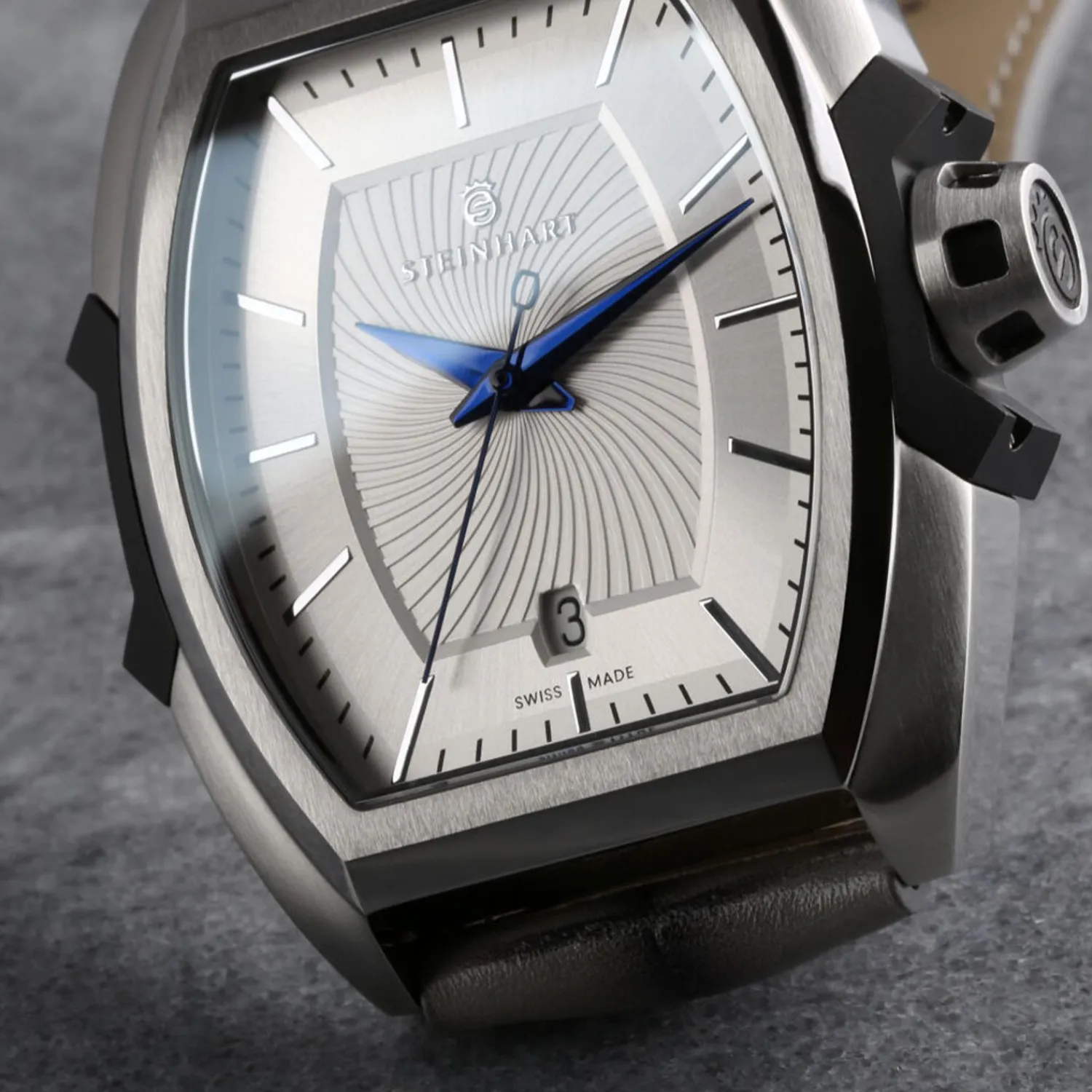 Steinhart Watches Premium Lijn^Barrique Classique Zilver