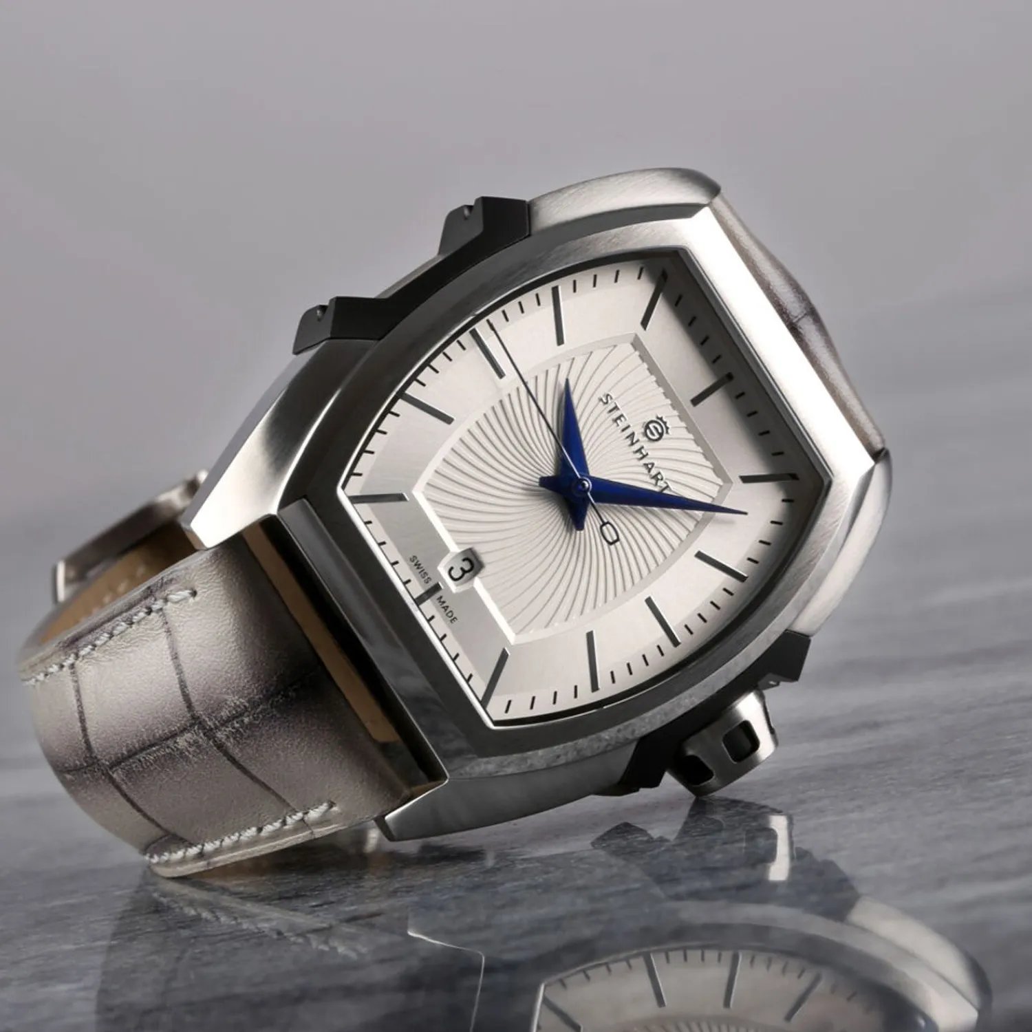 Steinhart Watches Premium Lijn^Barrique Classique Zilver
