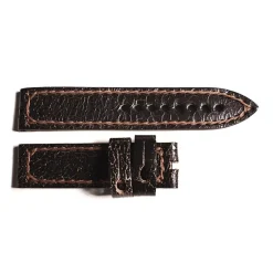 Steinhart Watches Bandjes 22 Mm^Donkere Chocolade Vintage Crash Maat L