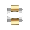 Steinhart Watches Metalen Armbanden^Eindlinks Voor Ocean 39 Tweekleurig