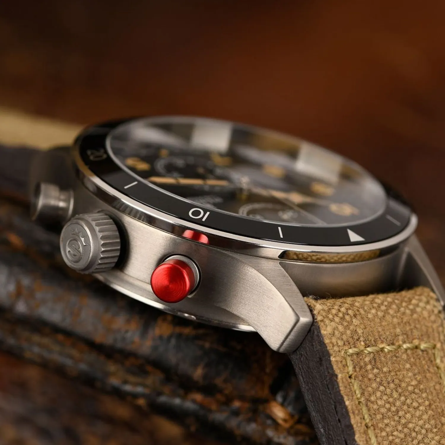 Steinhart Watches Chronografen^Flighttimer Vintage Militair