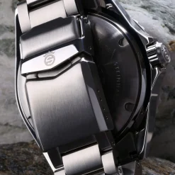 Steinhart Watches Duikhorloges 42 Mm^Gmt-Ocean 1 Zwart Keramiek Duikhorloge