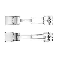 Steinhart Watches Gespen 18 Mm^Inzetsluiting 18 Mm Roestvrij Staal Voor Jubileumarmband Ocean One