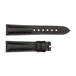 Steinhart Watches Bandjes 22 Mm^Lederband Schwarz Fur Flight Timer Black Grose L