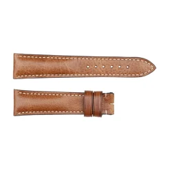 Steinhart Watches Bandjes 22 Mm^Leren Band Bruin Voor Vluchttimer Wit Maat M