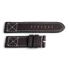 Steinhart Watches Bandjes 24 Mm^Leren Band Donkerbruin Maat M