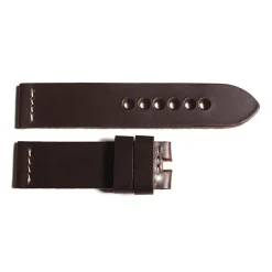 Steinhart Watches Bandjes 24 Mm^Leren Band Donkerbruin Maat M