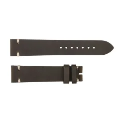 Steinhart Watches Bandjes 20 Mm^Leren Band Donkergroen Voor Monopusher Maat L
