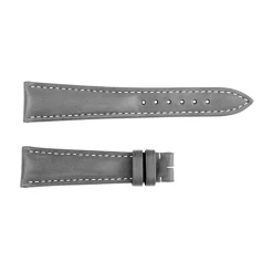 Steinhart Watches Bandjes 22 Mm^Leren Band Grijs Voor Barrique Maat L