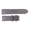 Steinhart Watches Bandjes 24 Mm^Leren Band Grijs Voor Triton Titan 1000 Grose M
