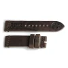 Steinhart Watches Bandjes 22 Mm^Leren Band Militair Vintage Bruin Maat L