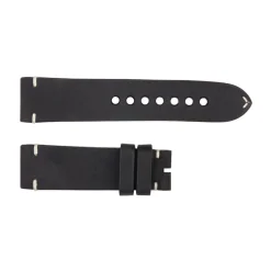 Steinhart Watches Bandjes 24 Mm^Leren Band Triton 30 Blau, Schwarz, Traveller Maat S