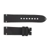 Steinhart Watches Bandjes 24 Mm^Leren Band Triton 30 Blauw, Zwart, Reizigersmaat M