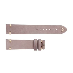 Steinhart Watches Bandjes 20 Mm^Leren Band Voor Ocean 39 Grijs Maat M