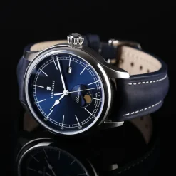 Steinhart Watches Maritieme Horloges^Mariene Maanfase Blauw