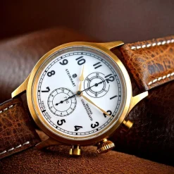 Steinhart Watches Chronografen^Marine-Chronograaf Brons Premium