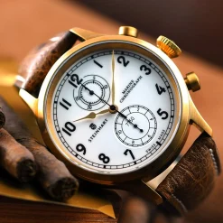 Steinhart Watches Chronografen^Marine-Chronograaf Brons Premium