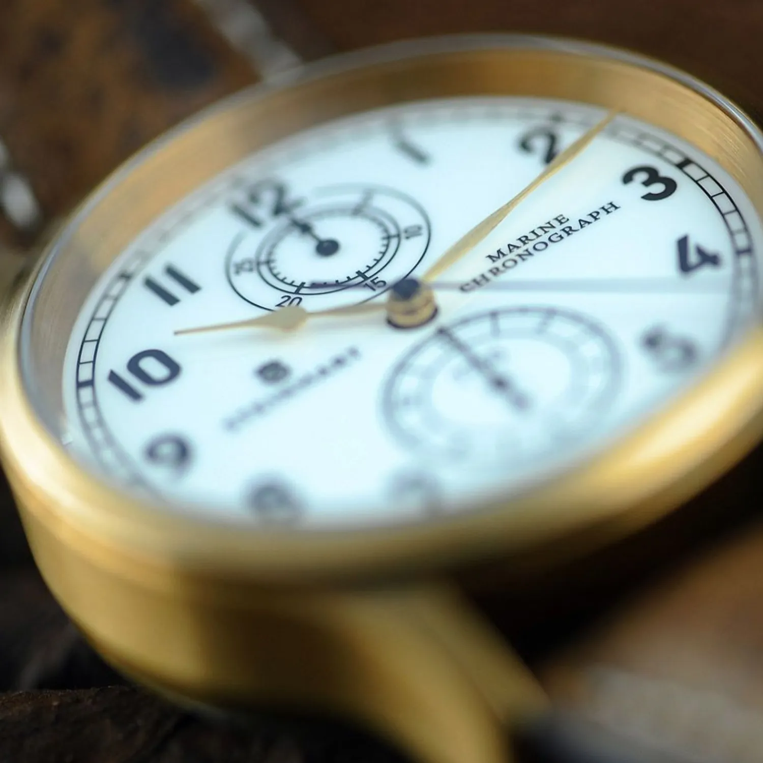 Steinhart Watches Premium Lijn^Marine-Chronograaf Brons Premium