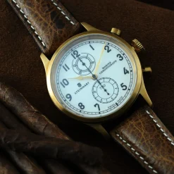 Steinhart Watches Premium Lijn^Marine-Chronograaf Brons Premium