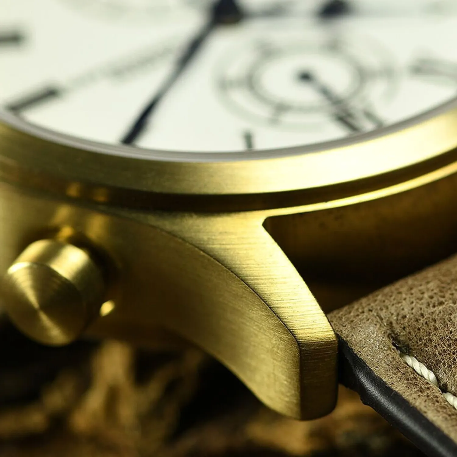 Steinhart Watches Maritieme Horloges^Marinechronograaf Brons Premium Romisch