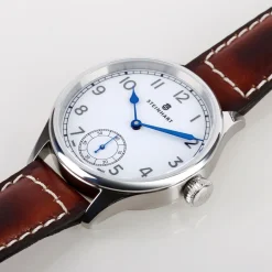 Steinhart Watches Maritieme Horloges^Marine Chronometer 42 Wit Arabisch