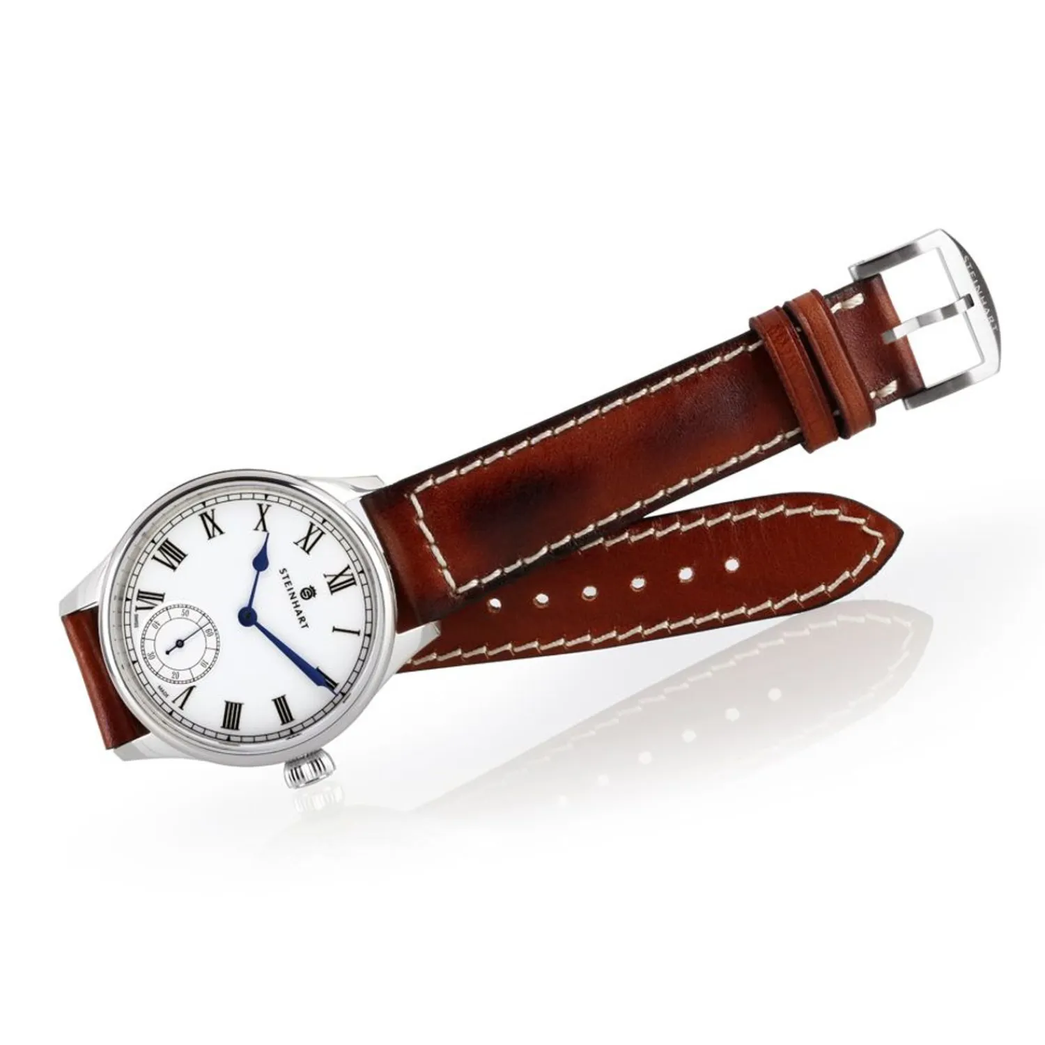 Steinhart Watches Maritieme Horloges^Marinechronometer 42 Witte Romein