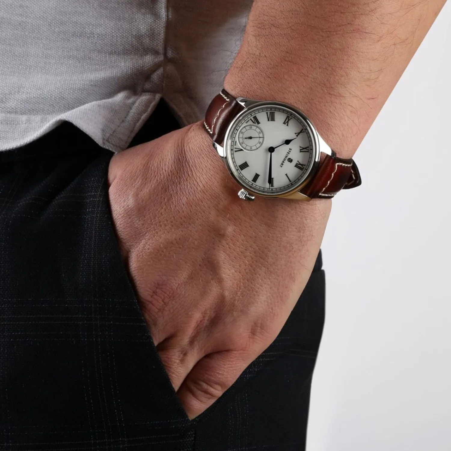 Steinhart Watches Maritieme Horloges^Marinechronometer 42 Witte Romein
