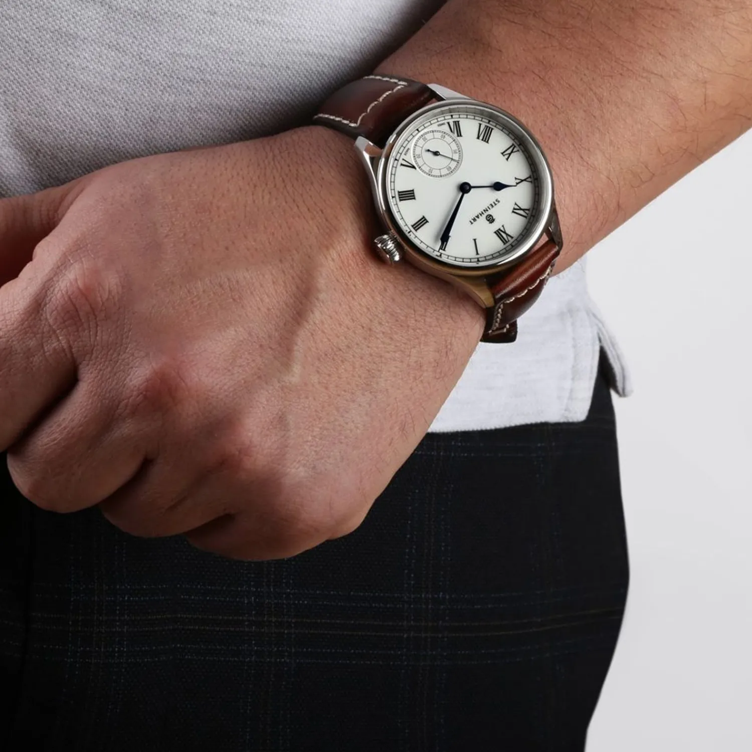 Steinhart Watches Maritieme Horloges^Marinechronometer 42 Witte Romein