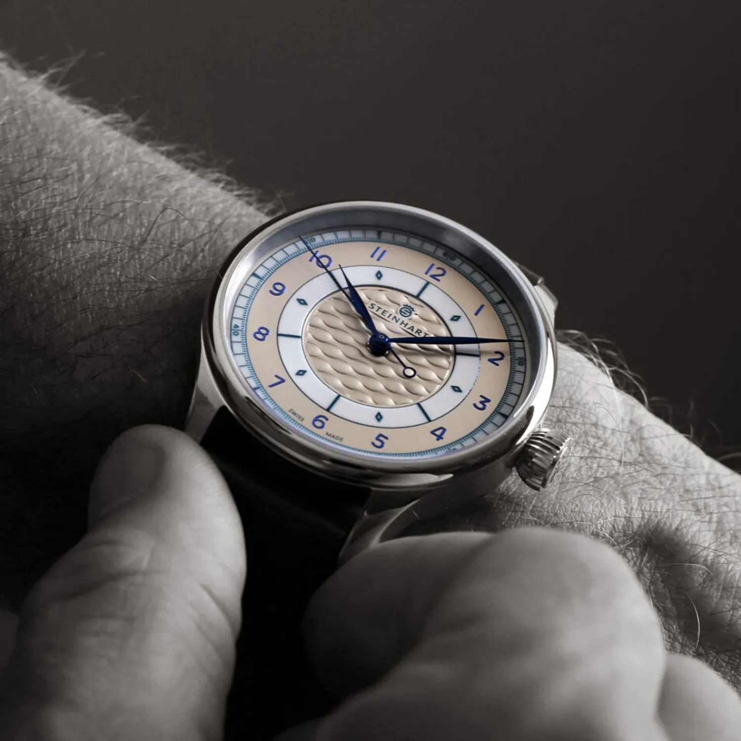 Steinhart Watches Beperkte Editie^Marine Limited Edition Zilver