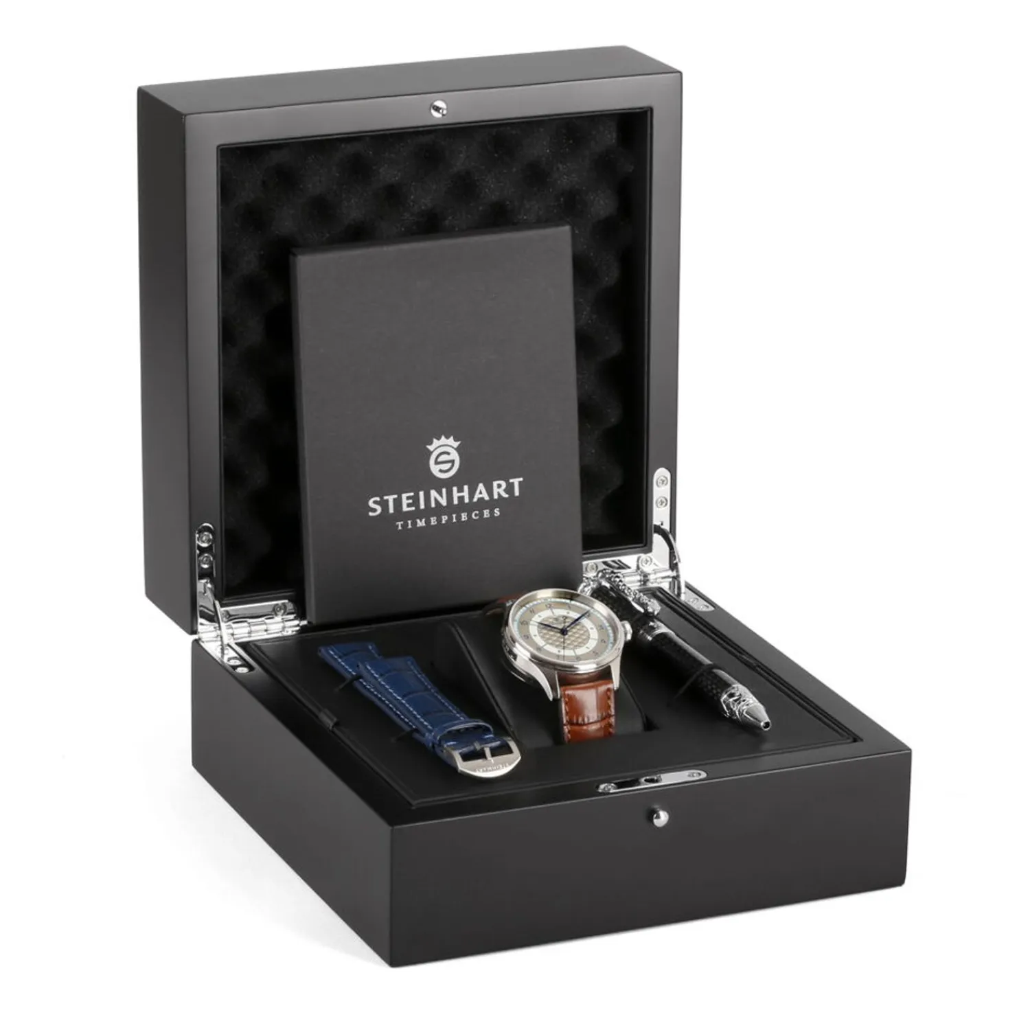 Steinhart Watches Beperkte Editie^Marine Limited Edition Zilver