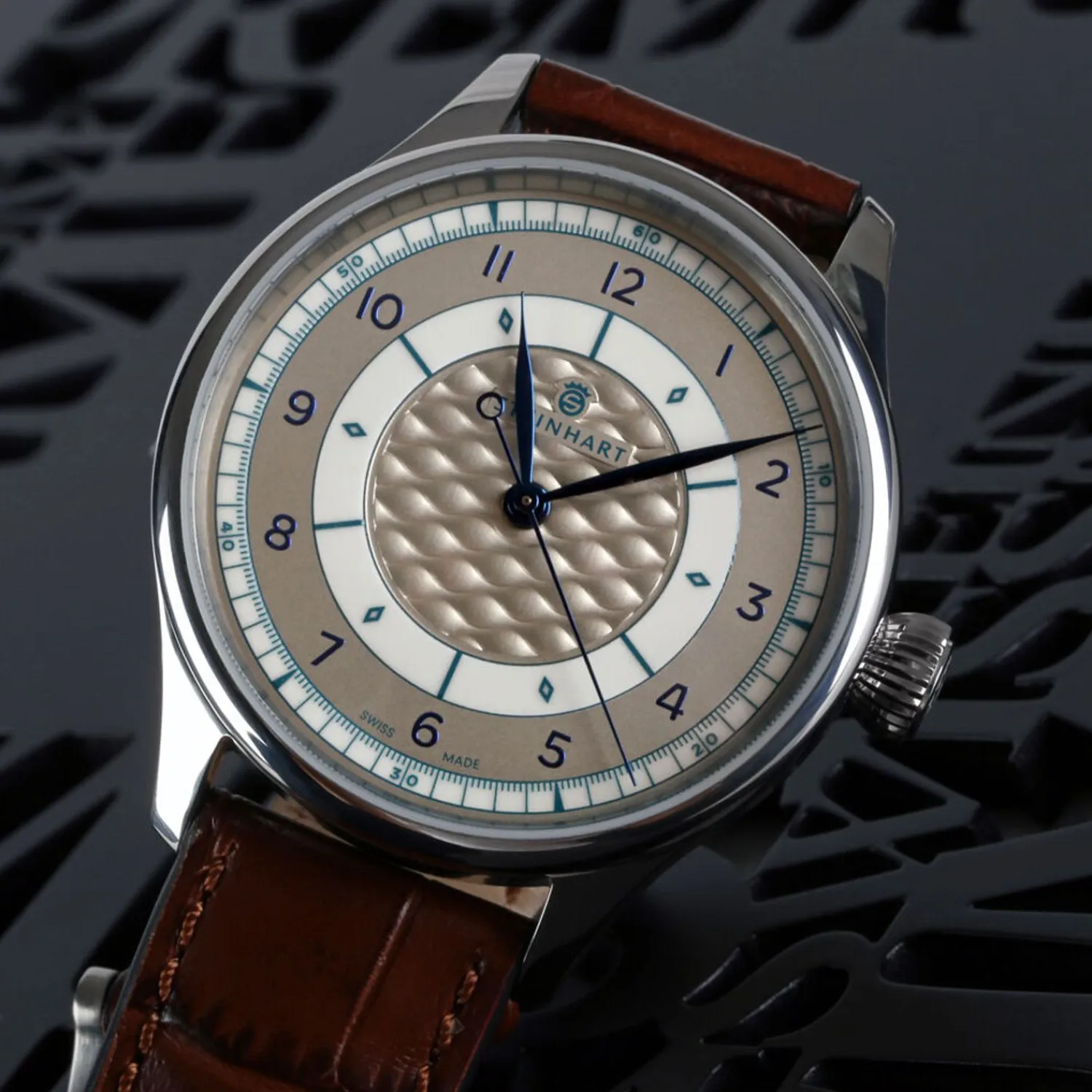 Steinhart Watches Beperkte Editie^Marine Limited Edition Zilver