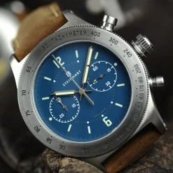 Steinhart Watches Chronografen^Marineofficier Blauw