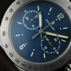 Steinhart Watches Maritieme Horloges^Marineofficier Blauw
