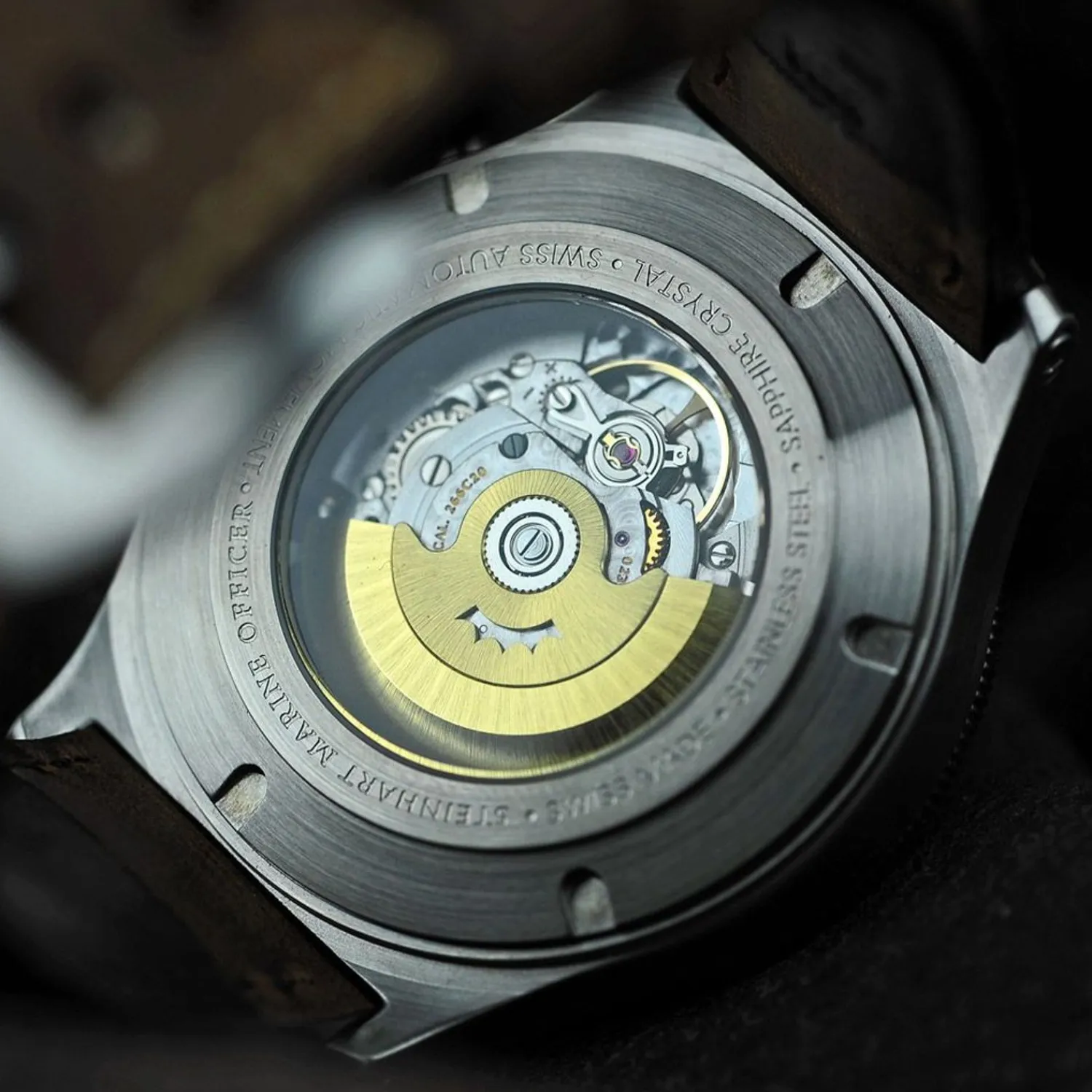 Steinhart Watches Maritieme Horloges^Marineofficier Blauw
