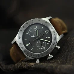 Steinhart Watches Chronografen^Marineofficier Grau