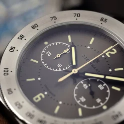 Steinhart Watches Chronografen^Marineofficier Grau