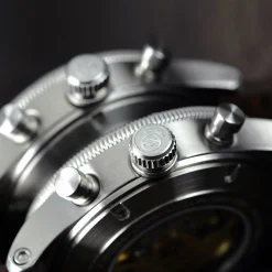 Steinhart Watches Maritieme Horloges^Marineofficier Grau