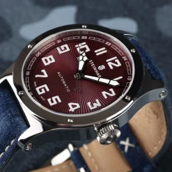 Steinhart Watches Verdere Modellen^Militair 47 Automatisch Rood