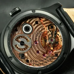 Steinhart Watches Beperkte Editie^Militaire 47 St1 Pink Gold Ltd.-Editie