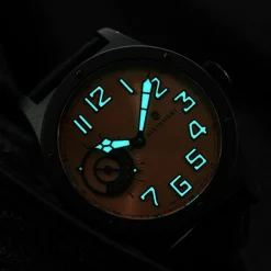 Steinhart Watches Beperkte Editie^Militaire 47 St1 Pink Gold Ltd.-Editie