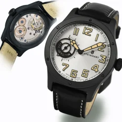 Steinhart Watches Beperkte Editie^Militaire 47 St1 Silber Ltd.-Editie