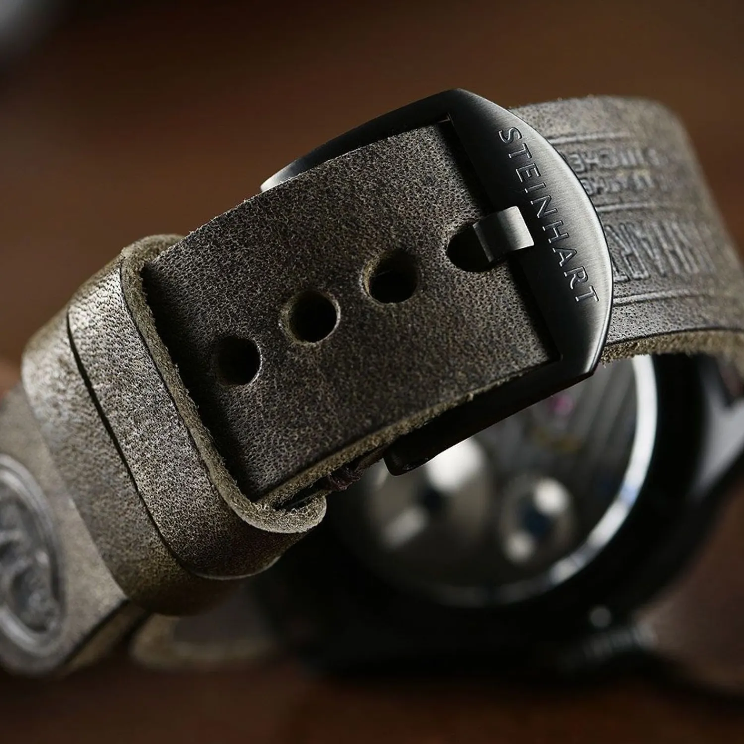 Steinhart Watches Verdere Modellen^Militair 42 Handopwinder Zwart