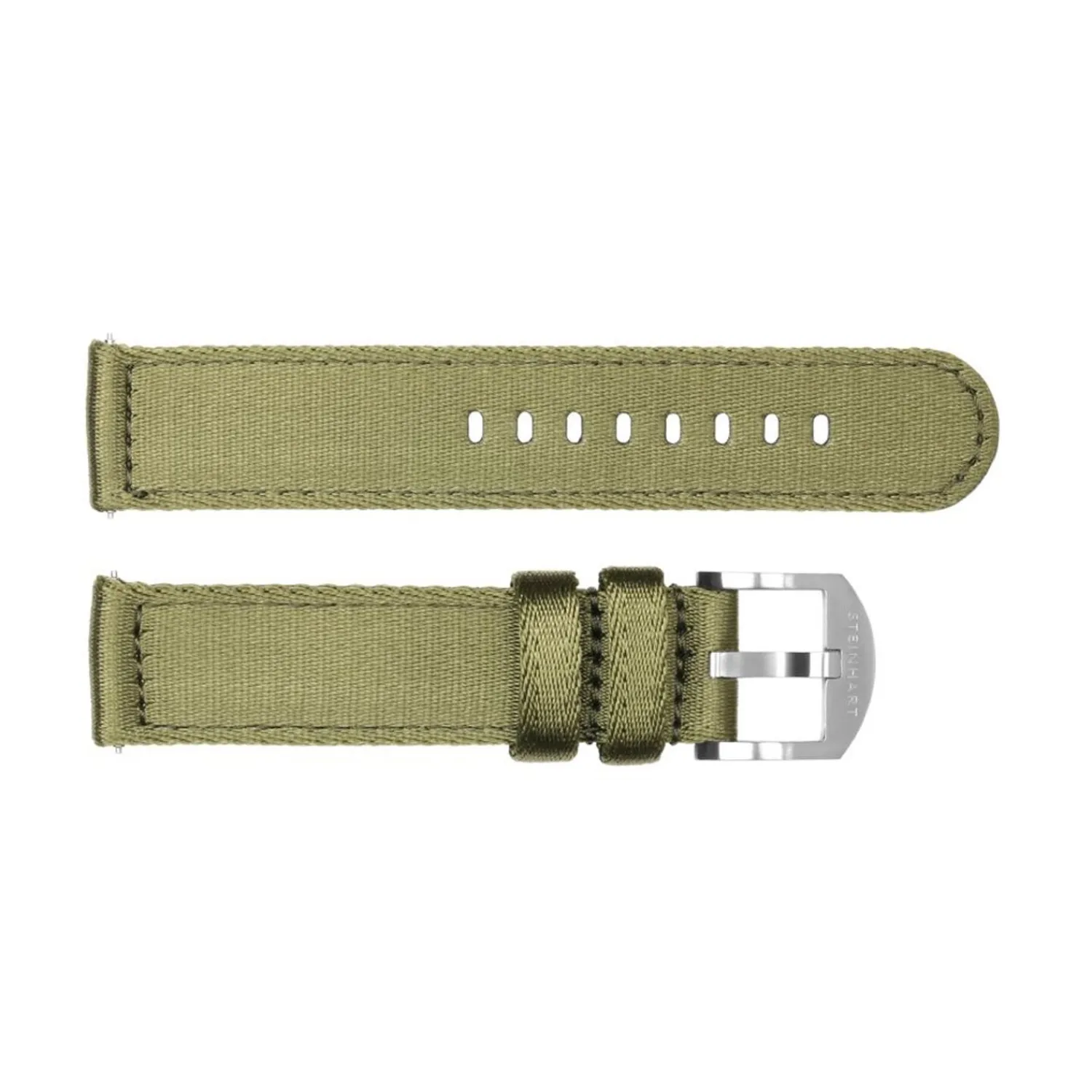 Steinhart Watches Bandjes 20 Mm^Nato Band Groen Met Oem-Gesp Maat M