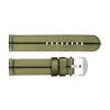Steinhart Watches Bandjes 20 Mm^Nato Band Groen/Zwart Met Oem-Gesp Maat S