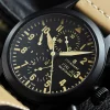 Steinhart Watches Pilotenhorloges^Nav B Chrono Ii Zwart Dlc